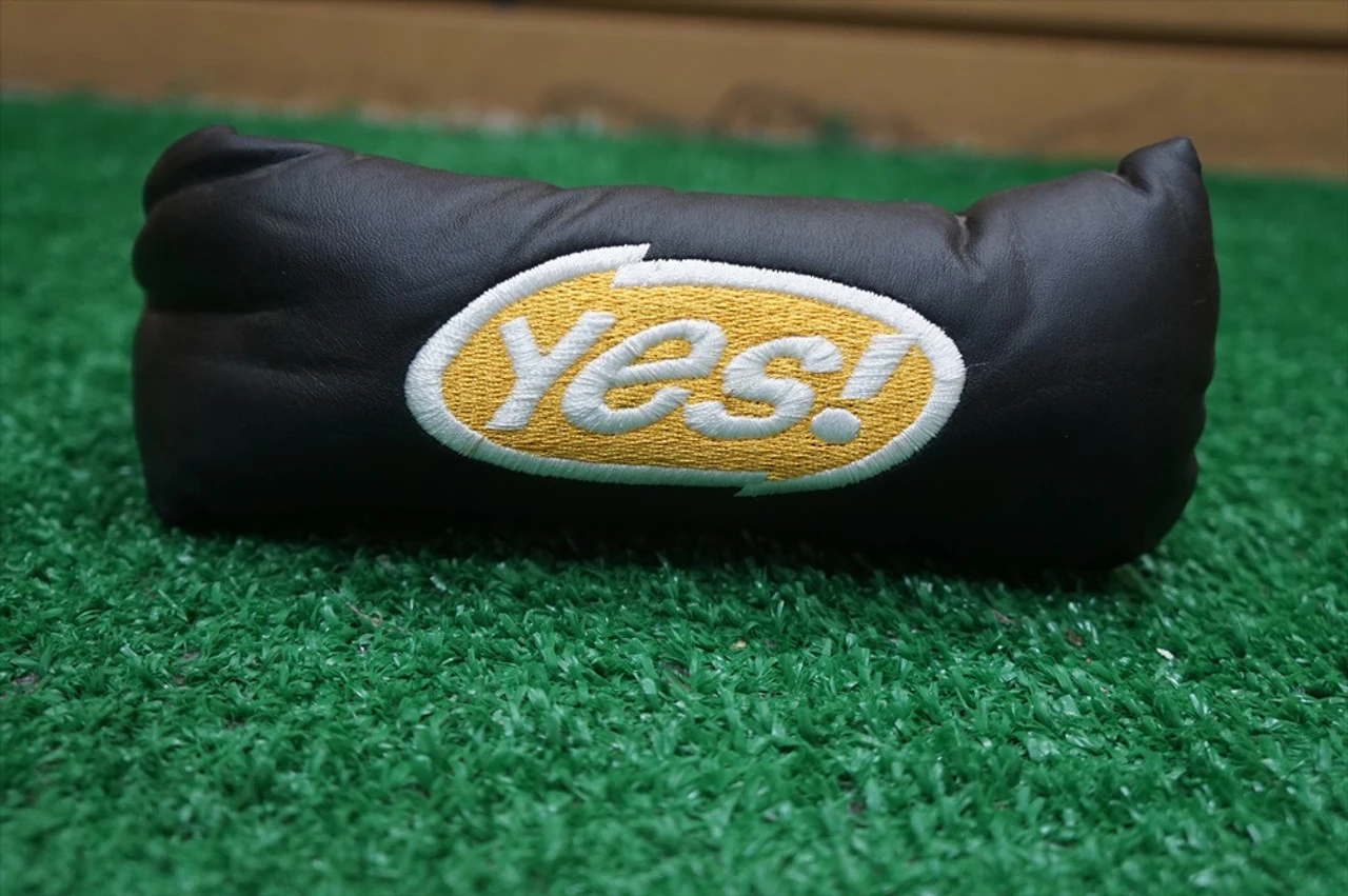 Yes! C-Groove Swash Design Putter Golf Headcover Head Cover Good 3 Yes! C-Groove Swash Design Putter Golf Headcover Head Cover Good