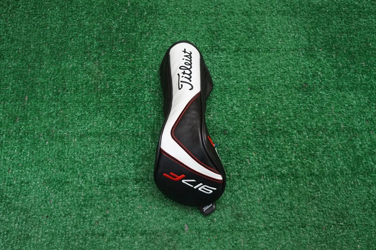 Titleist 917F Fairway Wood Golf Headcover Head Cover Good 3 Titleist 917F Fairway Wood Golf Headcover Head Cover Good
