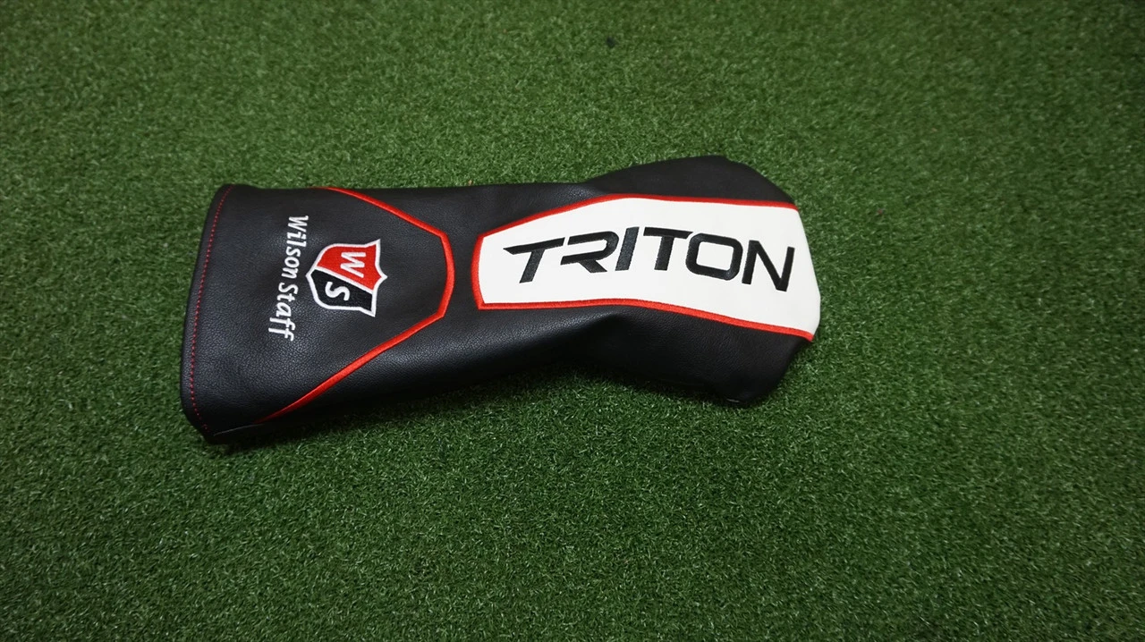 Wilson Triton Driver Golf Headcover Head Cover Very Good 4 Wilson Triton Driver Golf Headcover Head Cover Very Good - Image 2