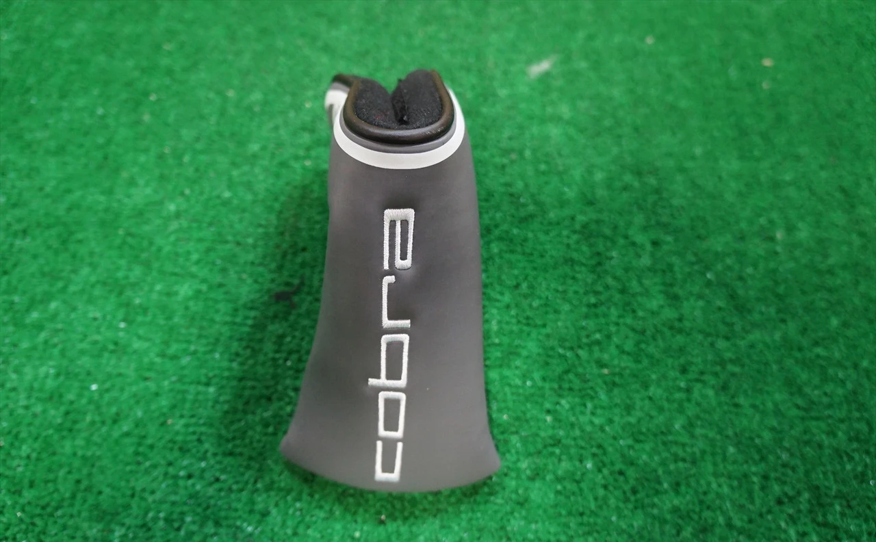 Cobra Golf Silver/White Blade Putter Headcover Head Cover Good 3 Cobra Golf Silver/White Blade Putter Headcover Head Cover Good