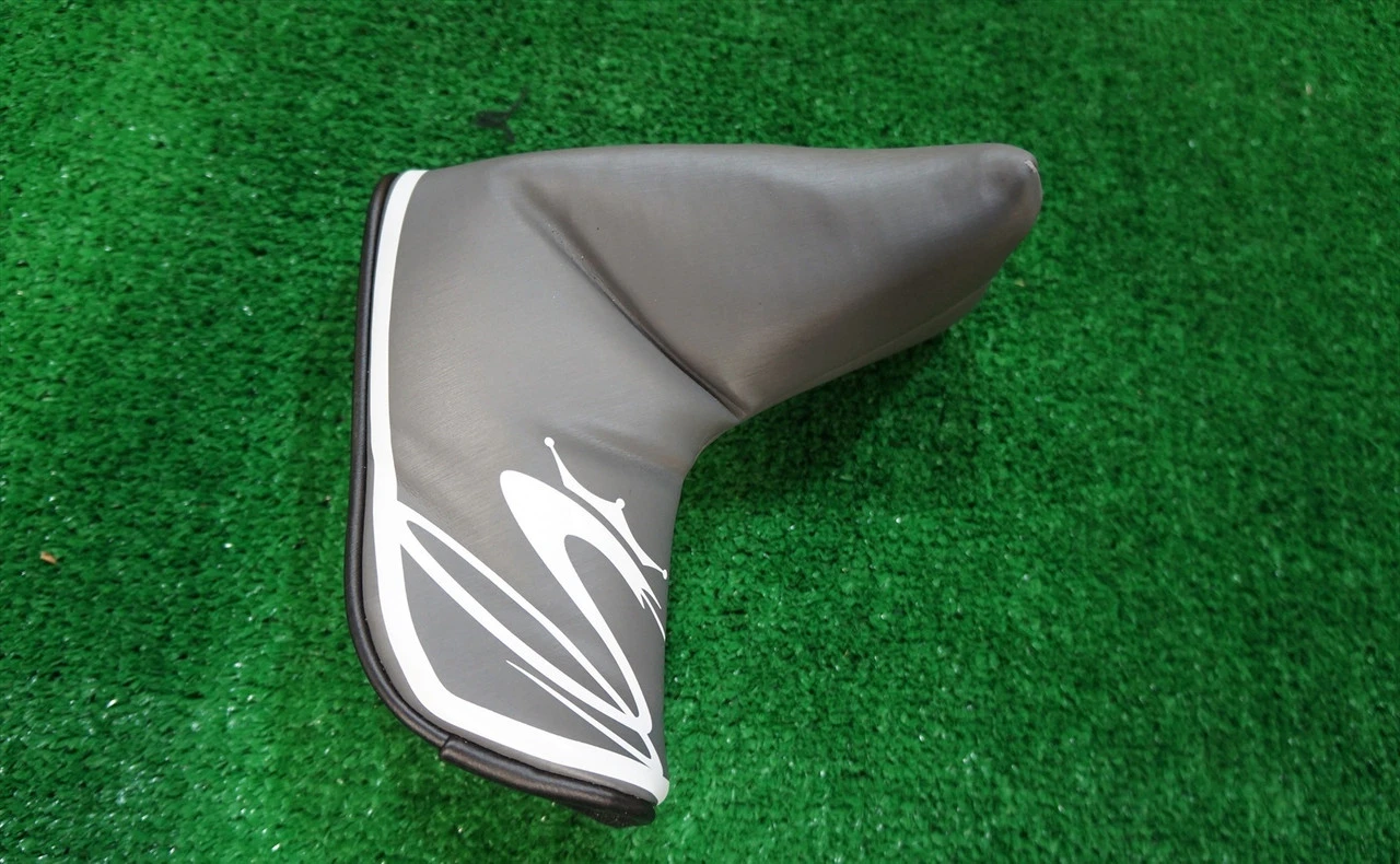 Cobra Golf Silver/White Blade Putter Headcover Head Cover Good 4 Cobra Golf Silver/White Blade Putter Headcover Head Cover Good - Image 2