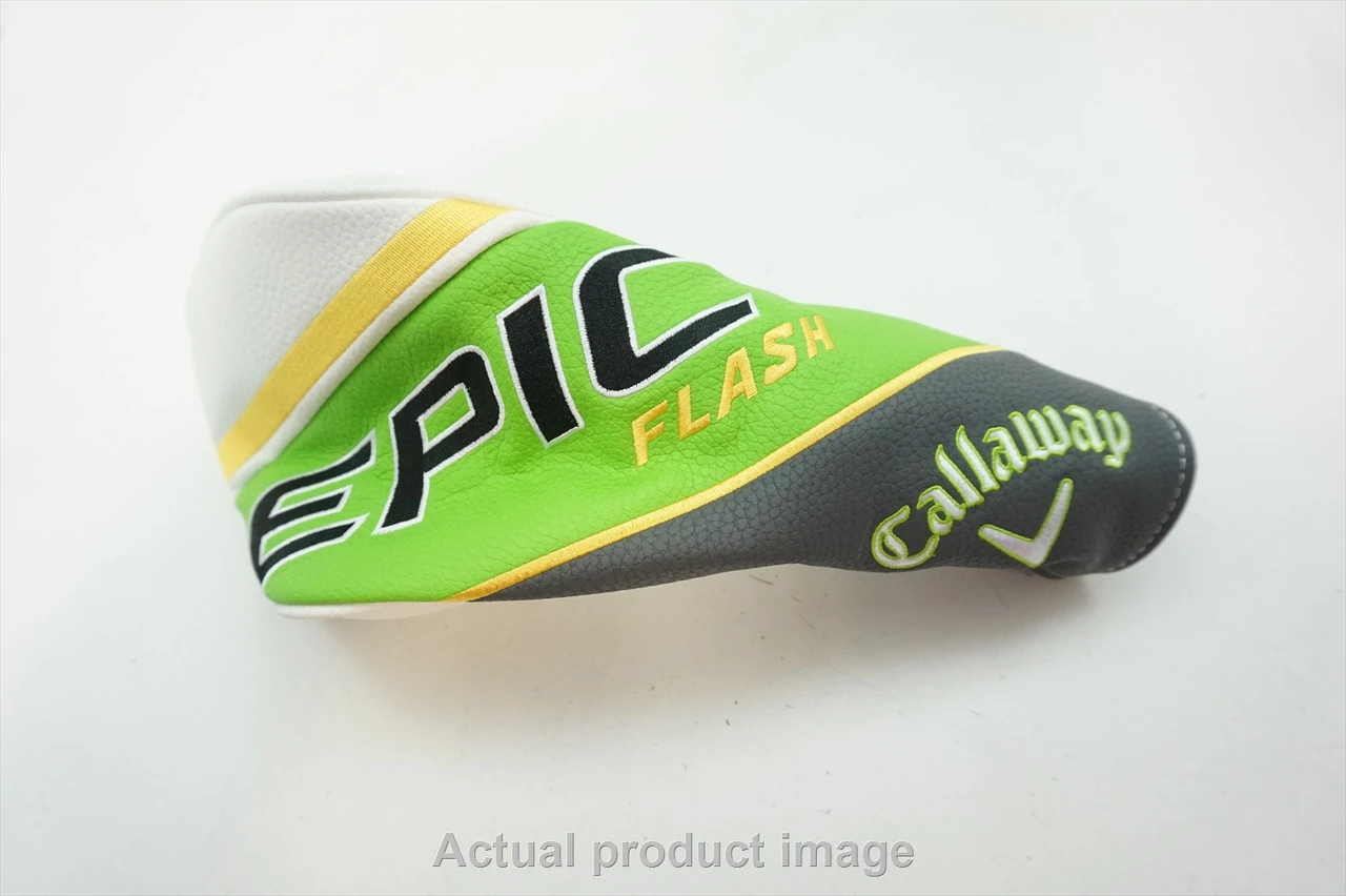 Callaway Golf Epic Flash Driver Headcover Head Cover Very Good 4 Callaway Golf Epic Flash Driver Headcover Head Cover Very Good - Image 2