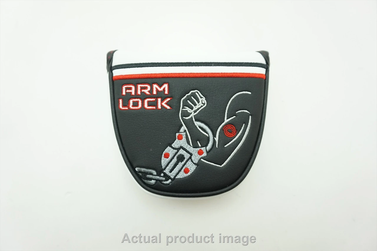 New Odyssey Golf Arm Lock Heel Shafted Mallet Putter Headcover Head Cover 3 New Odyssey Golf Arm Lock Heel Shafted Mallet Putter Headcover Head Cover