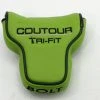 Coutour Golf Contour Putter Headcover Tri-Fit Green Bolt Head Cover Good