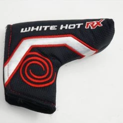 Odyssey Golf White Hot RX Red/Black/White Putter Headcover Rare Head Cover Good