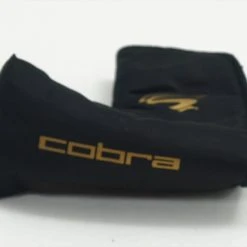 Cobra Golf Putter Headcover Black/Gold Blade Head Cover Good