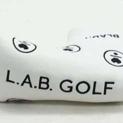 LAB Golf Golf Putter Headcover Blad.1 White PU Leather Head Cover