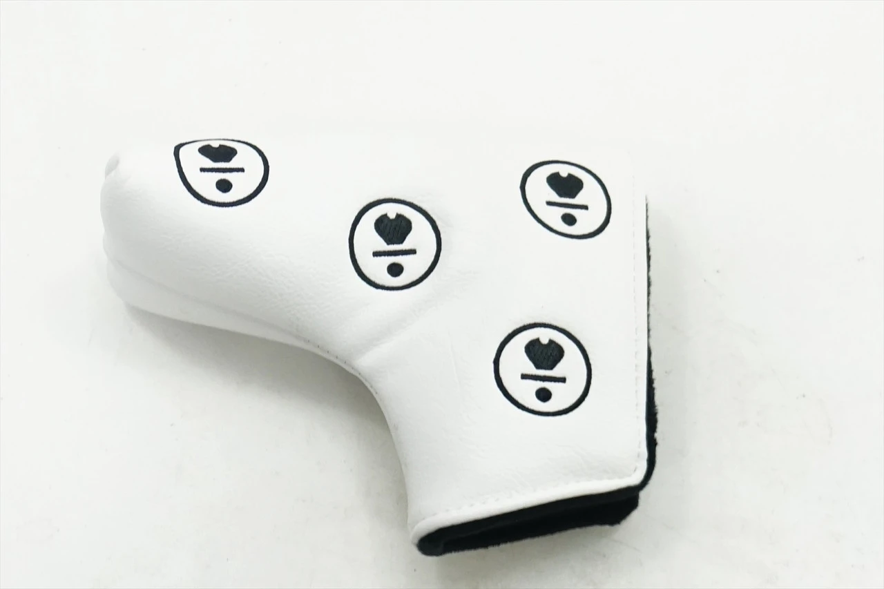 LAB Golf Golf Putter Headcover Blad.1 White PU Leather Head Cover 4 LAB Golf Golf Putter Headcover Blad.1 White PU Leather Head Cover - Image 2
