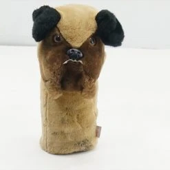 Daphne Golf Driver Headcover Brown Bulldog Head Cover Good