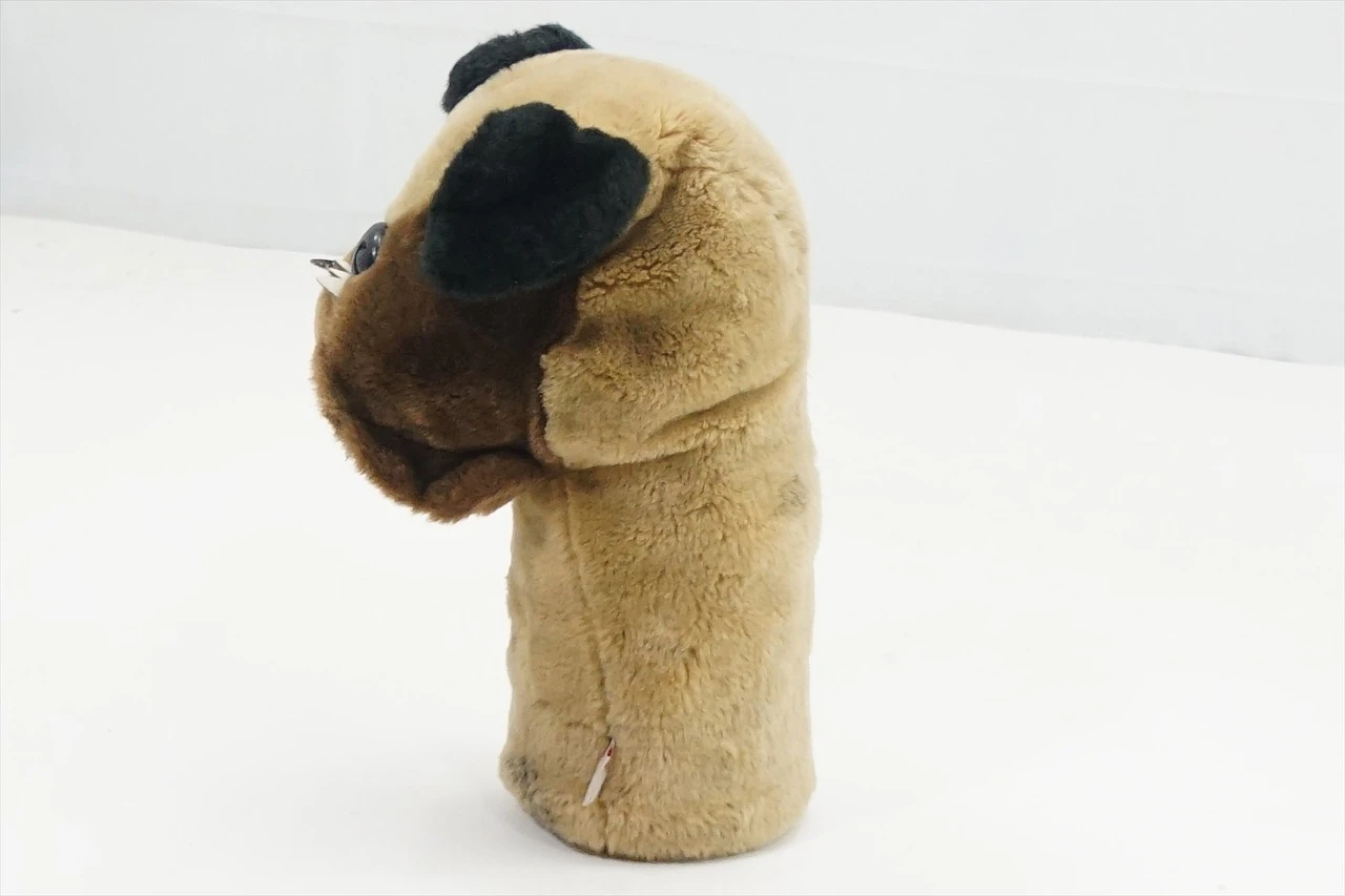 Daphne Golf Driver Headcover Brown Bulldog Head Cover Good 5 Daphne Golf Driver Headcover Brown Bulldog Head Cover Good - Image 3