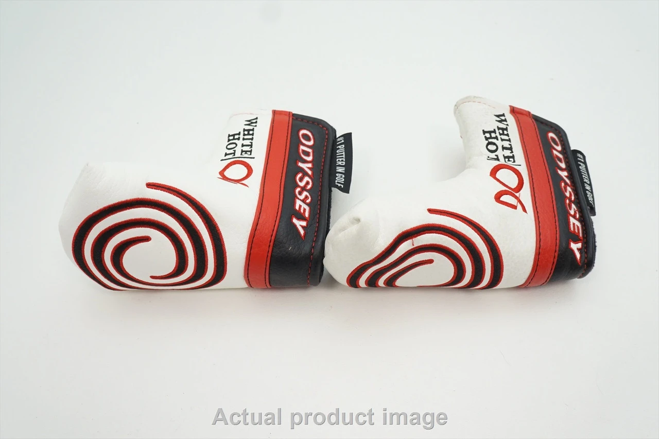 Odyssey Golf White Hot OG Blade Putter Headcover Head Cover Good 3 Odyssey Golf White Hot OG Blade Putter Headcover Head Cover Good