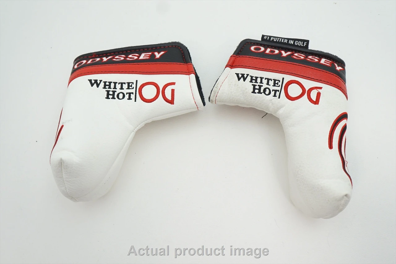 Odyssey Golf White Hot OG Blade Putter Headcover Head Cover Good 4 Odyssey Golf White Hot OG Blade Putter Headcover Head Cover Good - Image 2