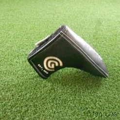 Cleveland Black Leather Blade Putter Cover With Sticthing Very Good -Deals Headcovers Store api16qncd 14135.1592329319