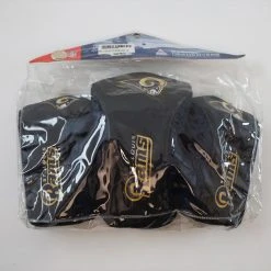 New NFL Golf St. Louis Rams Driver Fairway Wood X 3 Set Of 3 Headcover