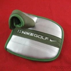 NIKE LEFT HANDED SMALLER IC MALLET PUTTER HEADCOVER LH VERY GOOD